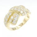 K18YG ダイヤモンド リング 2.01CT