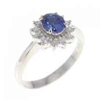 PT サファイヤ リング 0.55CT