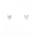 PT ソリティア ダイヤモンド ピアス 0.30CT