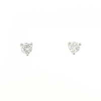 PT ソリティア ダイヤモンド ピアス 0.30CT