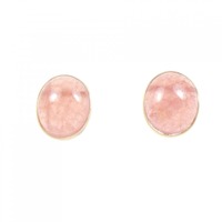 【新品】K18YG ロードクロサイト ピアス