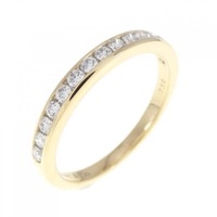 ティファニー ハーフサークル チャネルセッティング リング