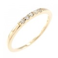 K18PG ダイヤモンド リング 0.05CT