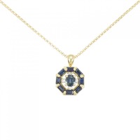 K18YG サファイヤ ネックレス 1.70CT