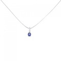PT サファイヤ ネックレス 0.86CT