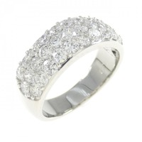 PT パヴェ ダイヤモンド リング 1.50CT