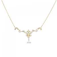 ウノアエレ ダイヤモンド ネックレス 0.23CT