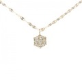 K18PG ダイヤモンド ネックレス 0.31CT