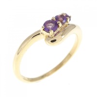 K18YG アメジスト リング