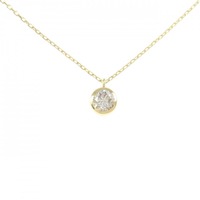 K18YG ソリティア ダイヤモンド ネックレス 0.25CT