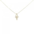 K18YG ダイヤモンド ネックレス 0.07CT