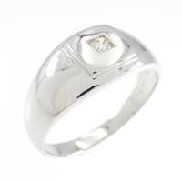 【新品】PT ダイヤモンド リング 0.10CT
