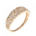 K18PG ダイヤモンド リング 0.45CT