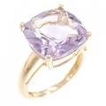 K18PG アメジスト リング 6.25CT