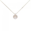 K18PG ダイヤモンド ネックレス 0.20CT