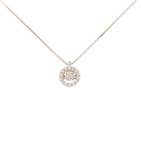 K18PG ダイヤモンド ネックレス 0.20CT