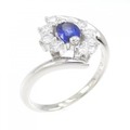 タサキ サファイヤ リング 0.35CT