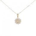 K18YG ダイヤモンド ネックレス 1.40CT
