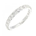 PT ハーフエタニティ ダイヤモンド リング 1.01CT