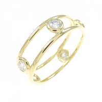 ティファニー ダブルワイヤー リング