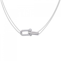 【新品】ティファニー リンク ネックレス 0.74CT