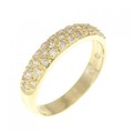 K18YG ダイヤモンド リング 0.25CT