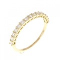 【リメイク】K18YG ダイヤモンド リング 0.30CT