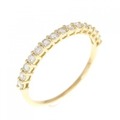 【リメイク】K18YG ダイヤモンド リング 0.30CT
