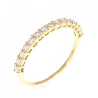 【リメイク】K18YG ダイヤモンド リング 0.30CT