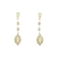 【新品】K18YG ダイヤモンド ピアス 0.60CT