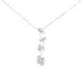 750WG ダイヤモンド ネックレス 0.12CT