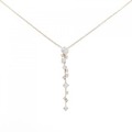 K18PG ダイヤモンド ネックレス 0.225CT