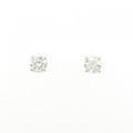 【リメイク】K18YG/ST ダイヤモンド ピアス 0.317CT 0.330CT G-H VS2 3EXT-EXT H&C