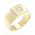 K18YG ダイヤモンド リング 0.21CT