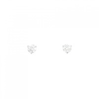 PT ソリティア ダイヤモンド ピアス 0.408CT