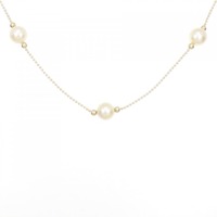 K18YG アコヤパール ネックレス