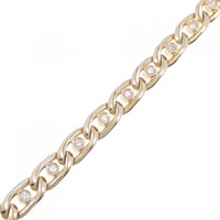 750YG ダイヤモンド ブレスレット 1.17CT