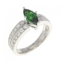 PT ガーネット リング 0.95CT