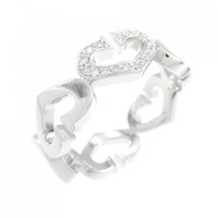 カルティエ Cハート 1P リング