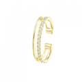 【リメイク】K18YG ダイヤモンド イヤーカフ 片耳 0.20CT
