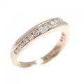 K18PG ダイヤモンド リング 0.30CT