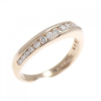 K18PG ダイヤモンド リング 0.30CT