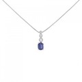 PT サファイヤ ネックレス 0.56CT