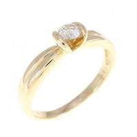 K18YG ダイヤモンド リング 0.16CT