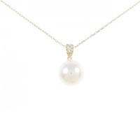 【新品】K18YG アコヤパール ネックレス 7.3mm