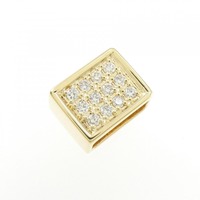 【新品】K18YG パヴェ ダイヤモンド ペンダント 0.11CT