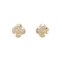 カシケイ モティーフ ピアス 0.12CT