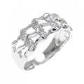 K18WG ダイヤモンド リング 0.30CT
