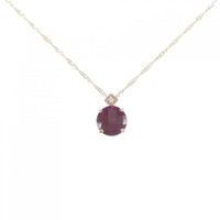 K18PG ガーネット ネックレス 1.20CT