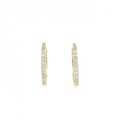 K18YG ダイヤモンド ピアス 0.14CT